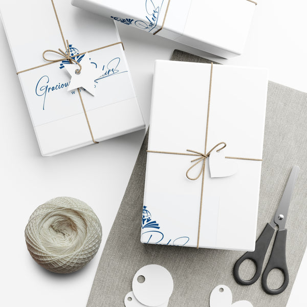 Paper Gift Wrap Set, Eco-Friendly Wrapping Paper, Gift Packaging, Recyclable, Christmas Wrapping, Birthday Gift Wrap