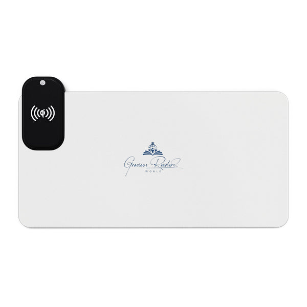 LED Gaming Mouse Pad, Wireless Charging