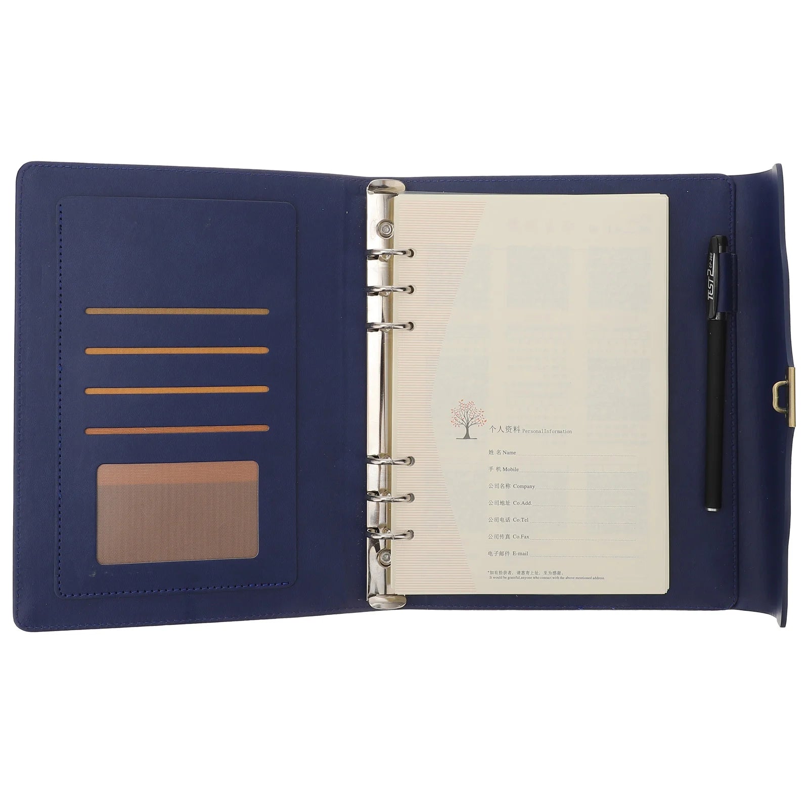 A5 Spiral Notebook Daily Planning Notepad Hardcover Office Taking Locked Refillable Diary Retro Privacy Journals