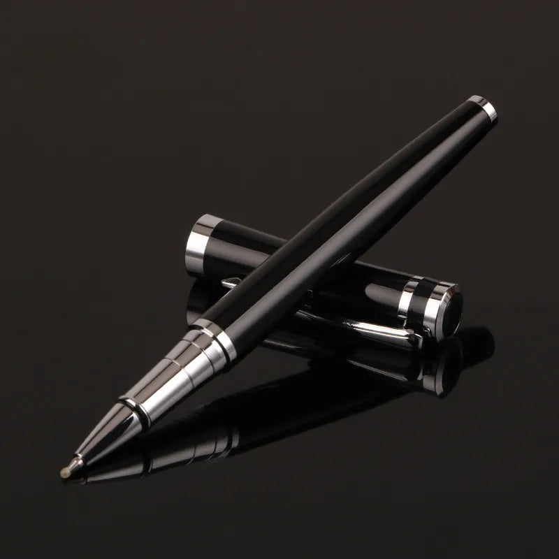 Luxury Metal Ball Point Pen Clip Signature Ballpoint Pens for Business Writing Office Stationery Customized Logo Name Gift