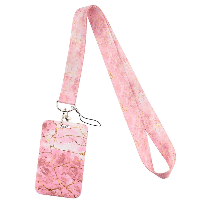 Credential holder Novel Fashion Strap Lanyard for Keys Chain Badge Holder ID Credit Card Pass Hang Rope Phone Charm Wholesale