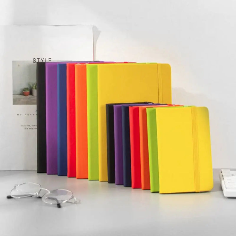 New A5 A6 Notebooks for Writing Planners Notepad Work Travel Planner Colorful Notebook Hard Cover Diary Paper