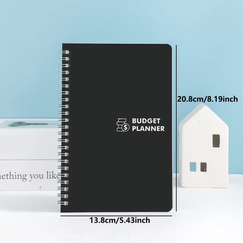 50 sheets Budget Planner Monthly Bill Organizer PVC Hardcover Budget Book For Savings Debt Expense Tracking Notebook