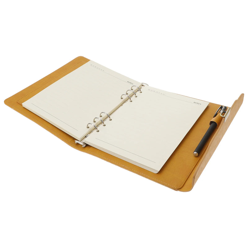 A5 Spiral Notebook Daily Planning Notepad Hardcover Office Taking Locked Refillable Diary Retro Privacy Journals
