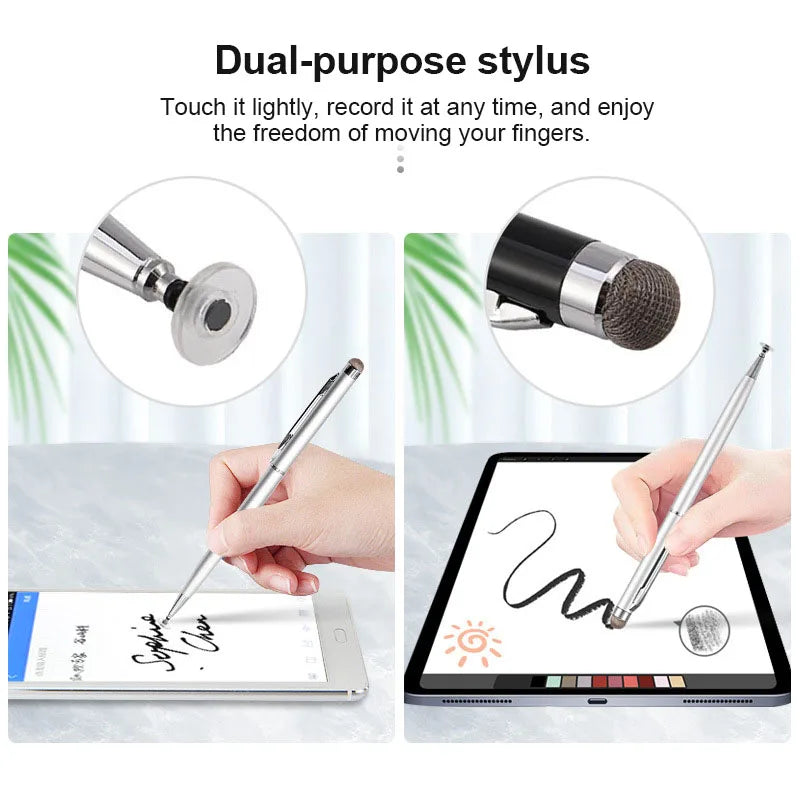 2-in-1 Capacitive Stylus Pen Stylus For Touch Screen Stylus Pens For Android Phone Pen For Mobile Universal Touch pen for tablet